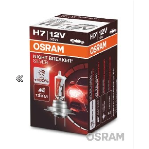 Sijalica 12V H7 55W Osram Nightbreaker Silver