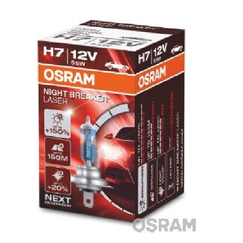 Sijalica 12V H7 55W Osram Nightbreaker Laser