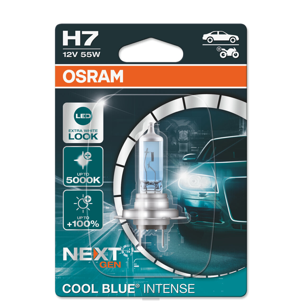 Sijalica 12V H7 55W Osram CoolBlue Intense