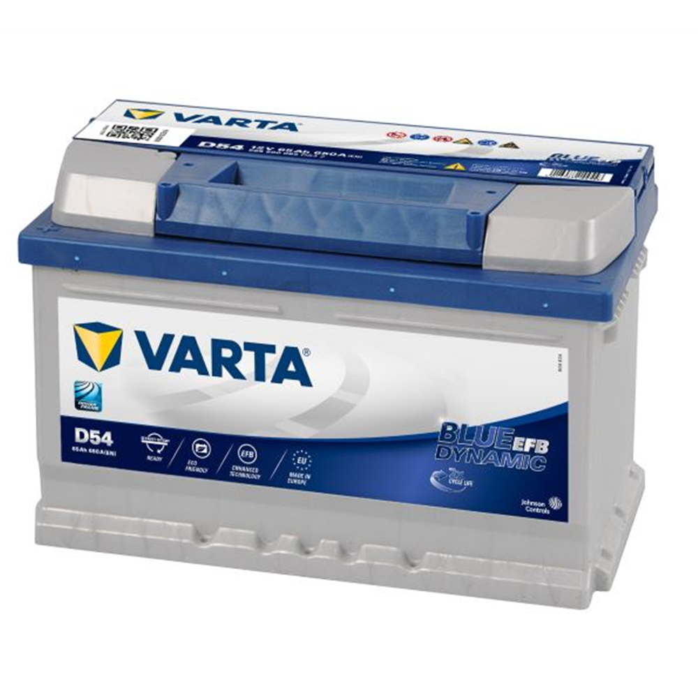 Akumulator Varta Blue EFB 12V65Ah D+ 650A