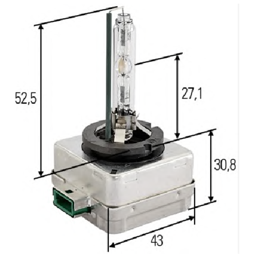 Sijalica 12V D3S 35W XENON Hella BI-Xenon 4300K