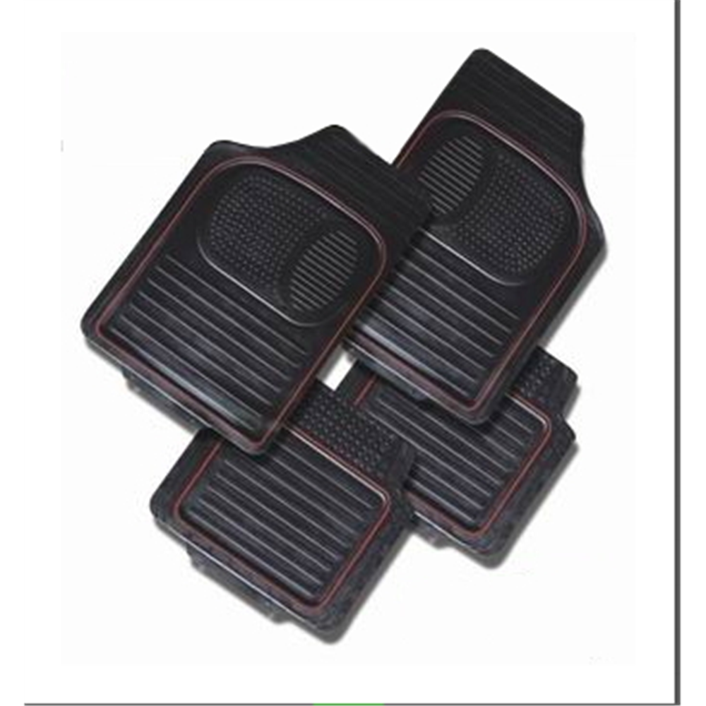 Patosnice univerzalne crne S6 sa crvenim obodom Car Mats