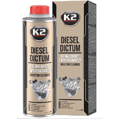 Aditiv za gorivo K2 Diesel Dictum ciscenje sistema 500ml