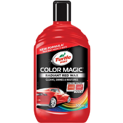 Pasta za poliranje TURTLE WAX ColorMagic CRVENA, 500 ML