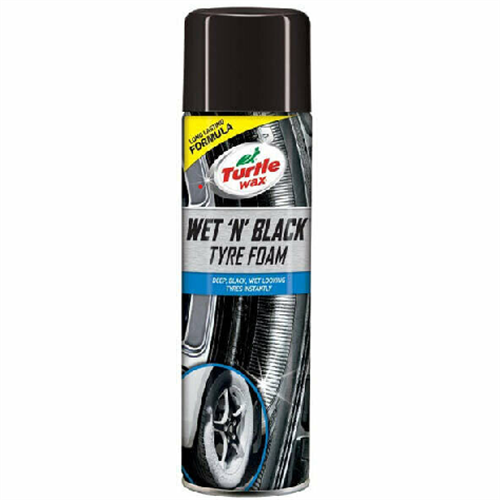 Sprej za gume TURTLE WAX WET N BLACK FOAM AEROSOL 500ml