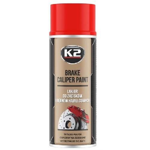 Sprej boja za kočione čeljusti  K2 Brake Caliper 400 ml crvena