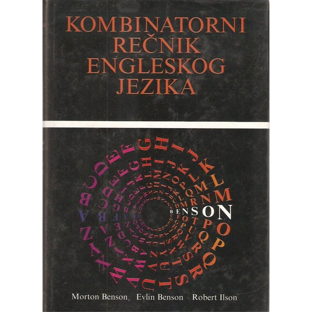 Kombinatorni rečnik engleskog jezika, M. Benson - E. Benson - R. Ilson