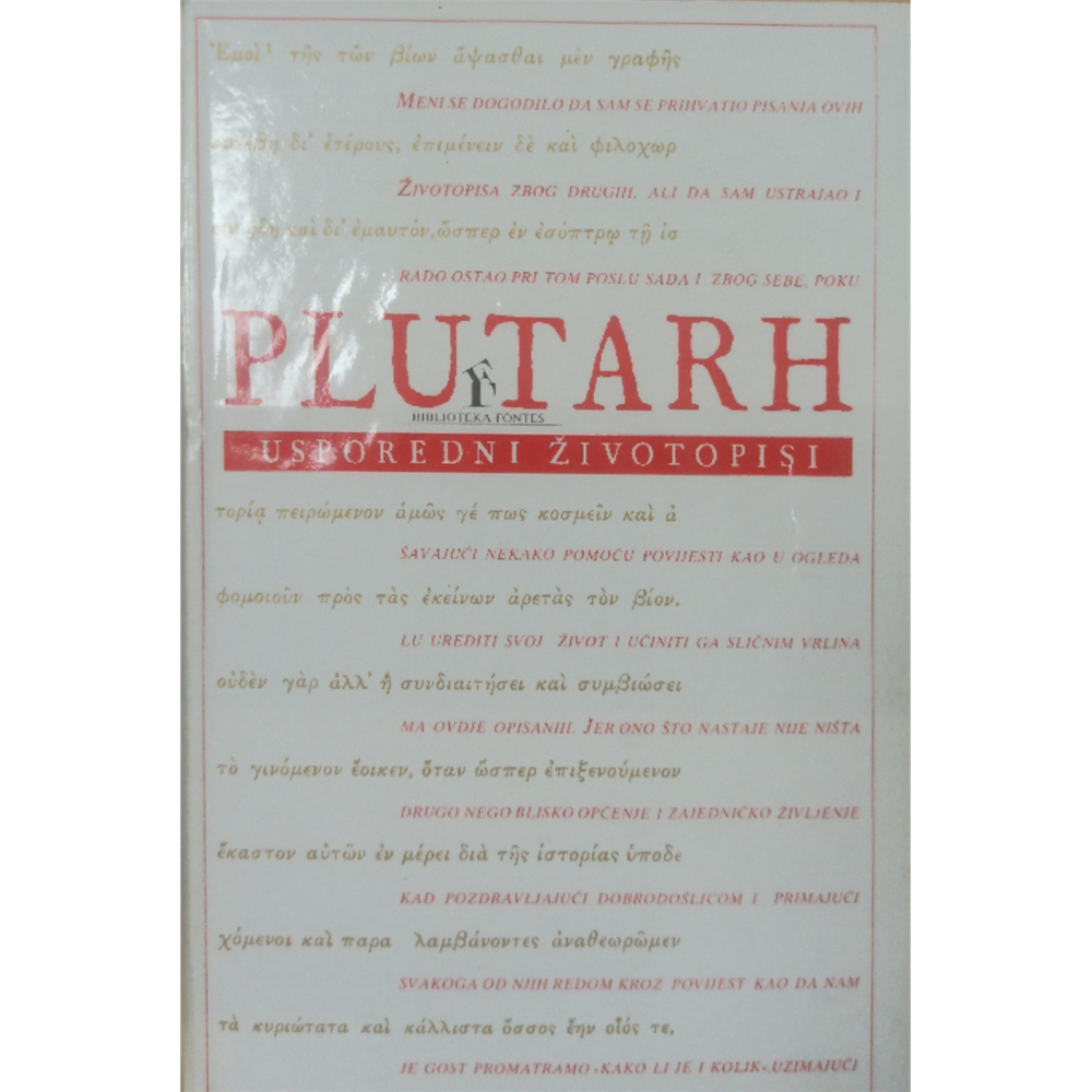 Usporedni životopisi 1-3, Plutarh