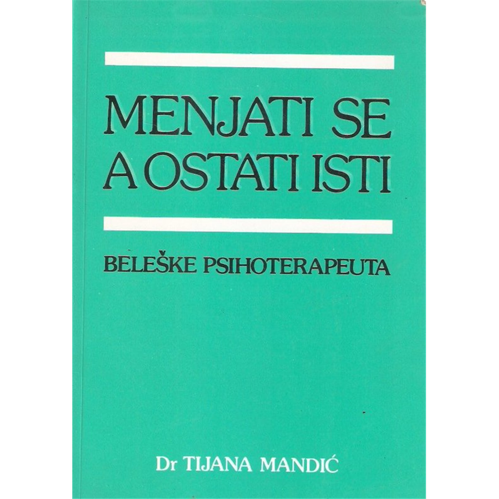 Menjati se a ostati isti, Tijana Mandić