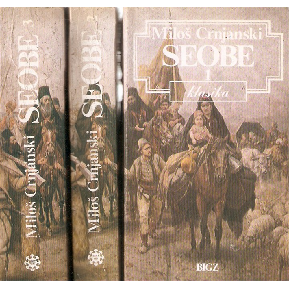Seobe 1-3, Miloš Crnjanski