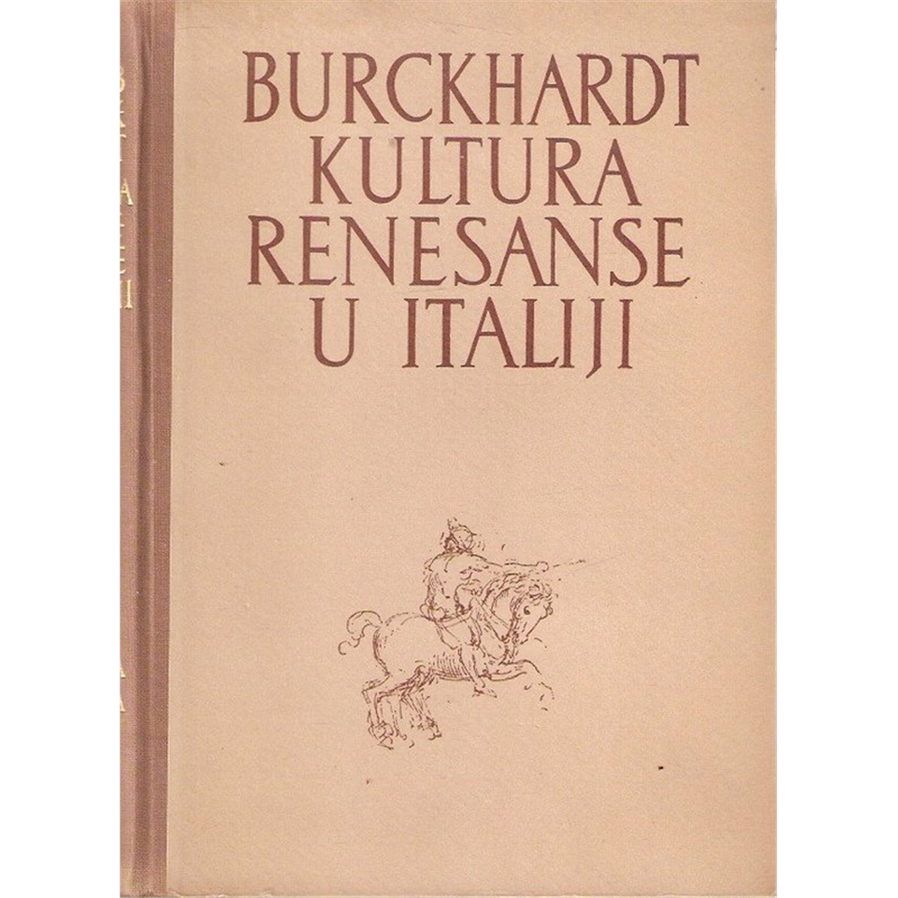 Kultura renesanse u Italiji, Burckhardt