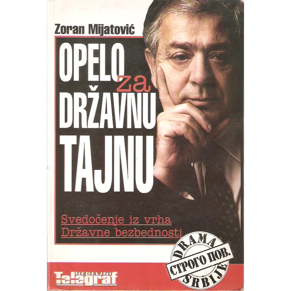 Opelo za državnu tajnu, Zoran Mijatović