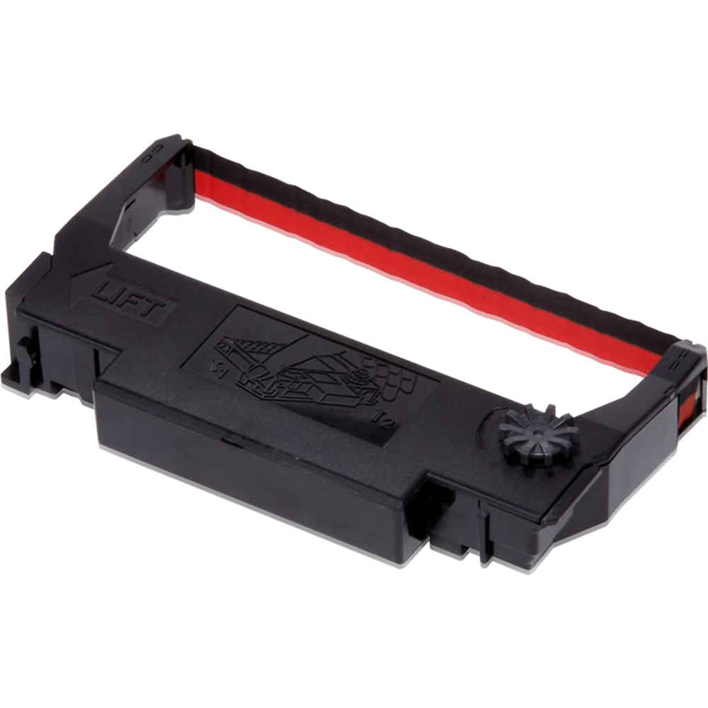 Ribon traka ERC-38 BLACK/RED