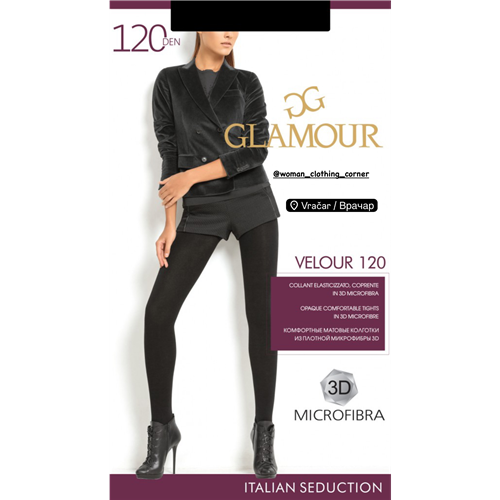 ČARAPE Glamour VELOUR 120 den