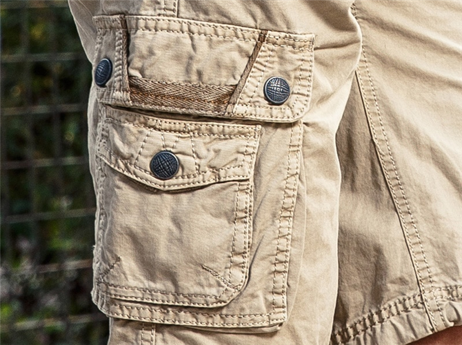 Cargo Shorts Trousers Loose Fit