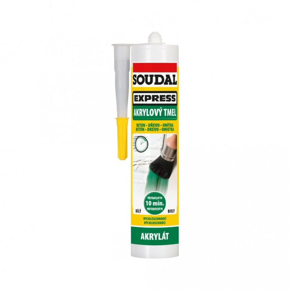 Soudal Akrilni Kit 280ml Express 280ml   beli