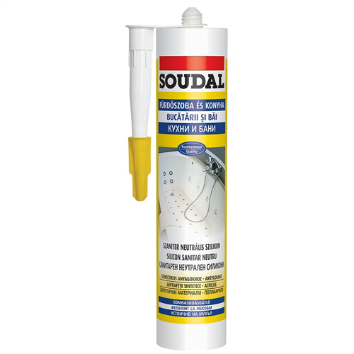 Soudal Silikon Neutralni Sanitarni 280ml