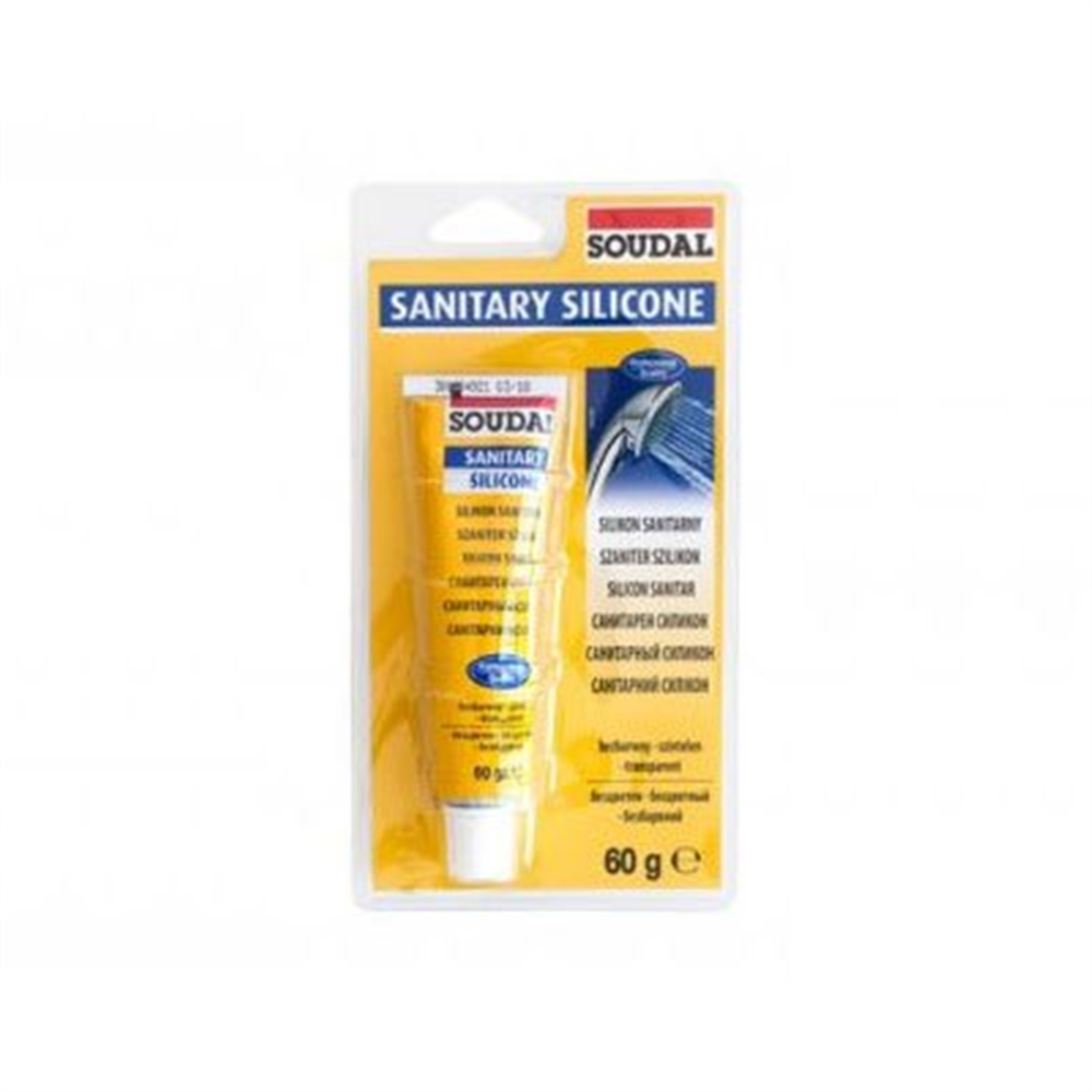 SOUDAL SILIKON SANITARNI 0.060 transparent