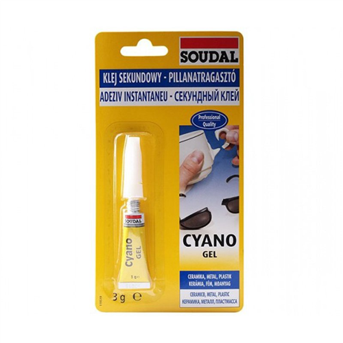 SOUDAL SUPER LEPAK CYANOGEL 3g