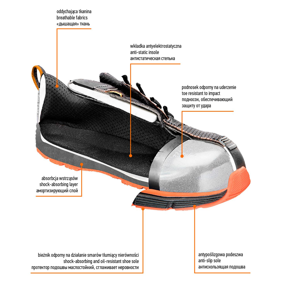 Radne cipele Neo Tools S1 82-095