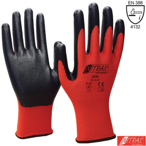Zaštitne rukavice Nylon Red - Nitras