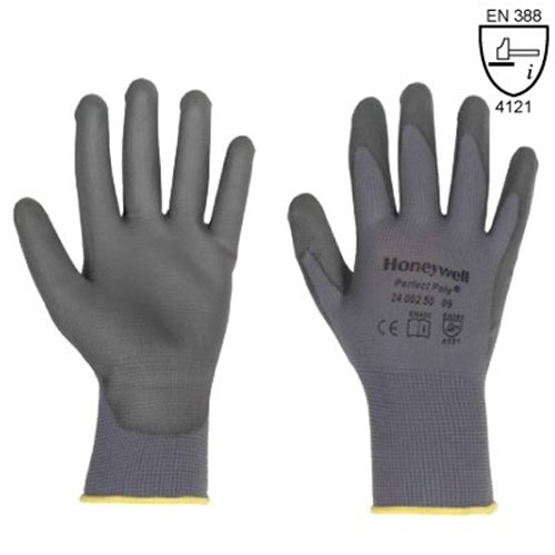 Močene zaštitne rukavice Perfect Poly Grey