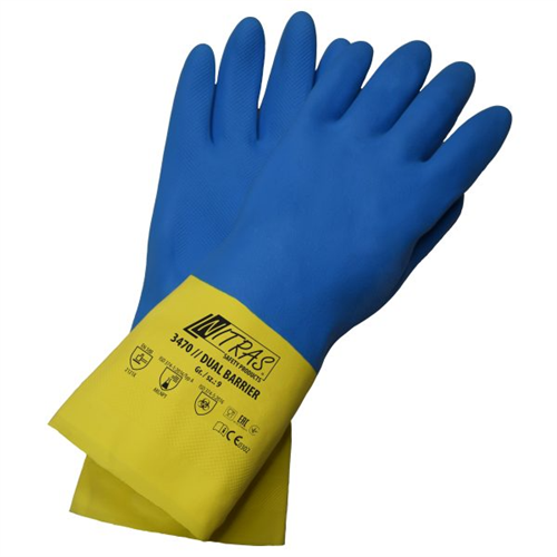 Zaštitne rukavice otporne na hemikalije DUAL BARRIER