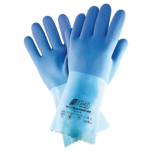 Zaštitne rukavice otporne na hemikalije Blue Power Grip