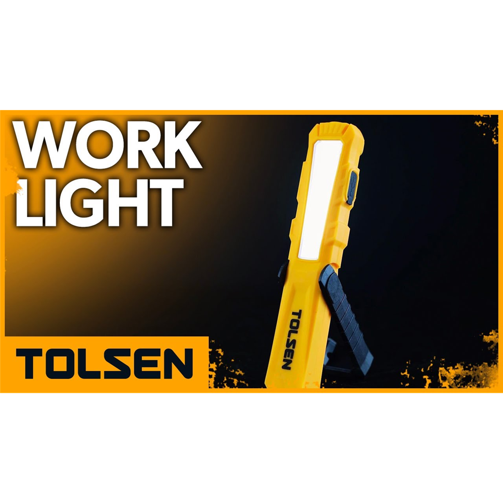 Tolsen radna lampa 30x21x152mm 2W+1W