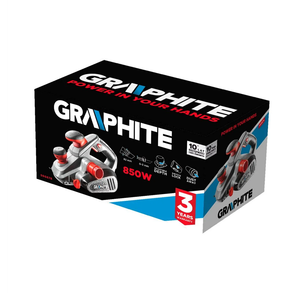 Rende (blanja) - GRAPHITE 59G678