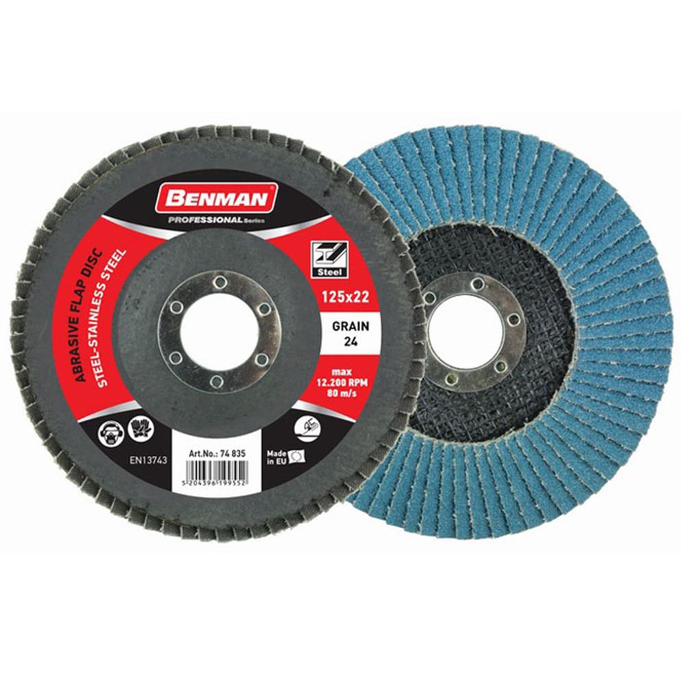 BENMAN FLAP DISK fi115 P100 B74836