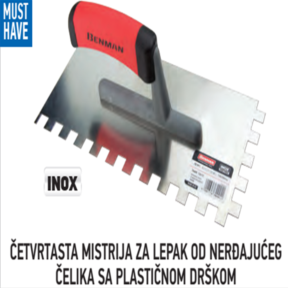 BENMAN GLET.INOX NAZ.130X280 B70991