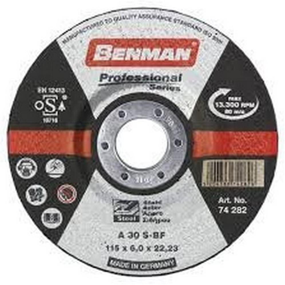 BENMAN BRUSNA PLOCA 125x6.5 PR B74283