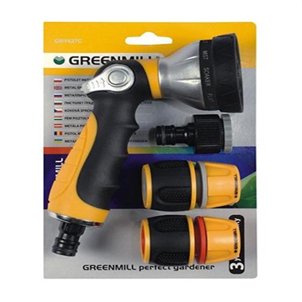 Set prskalica sa spojkama - GREENMILL GB1627C