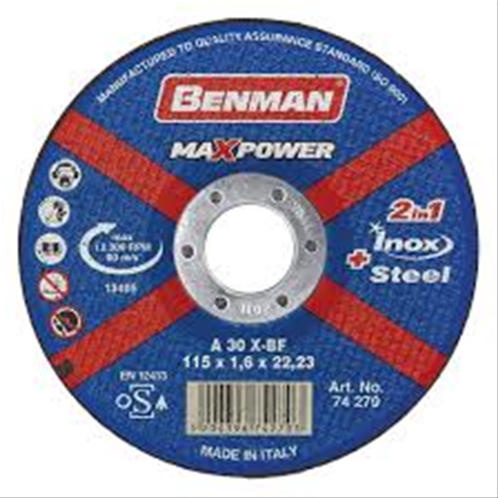 BENMAN REZNA PLOCA 180x2.5 MET B74272