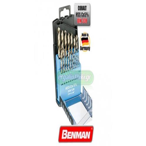 BENMAN SET BURGI.5%KOB. 1-10mm B74677