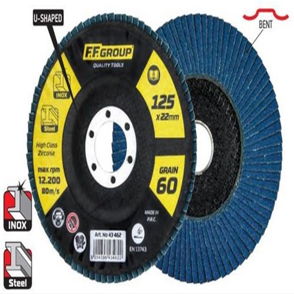 FF FLAP DISK fi 125 P100 F43464