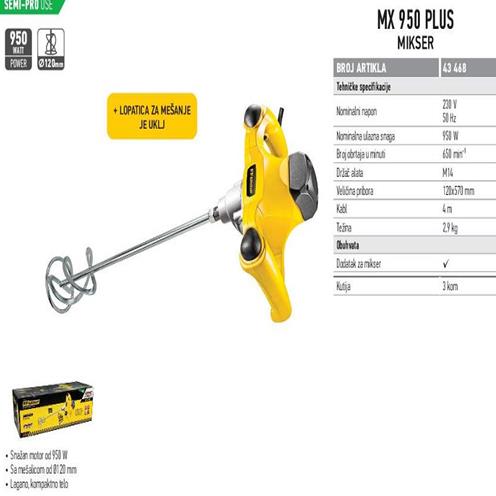 FF MIKSER ELEKTRICNI MX 950 PLUS F43468