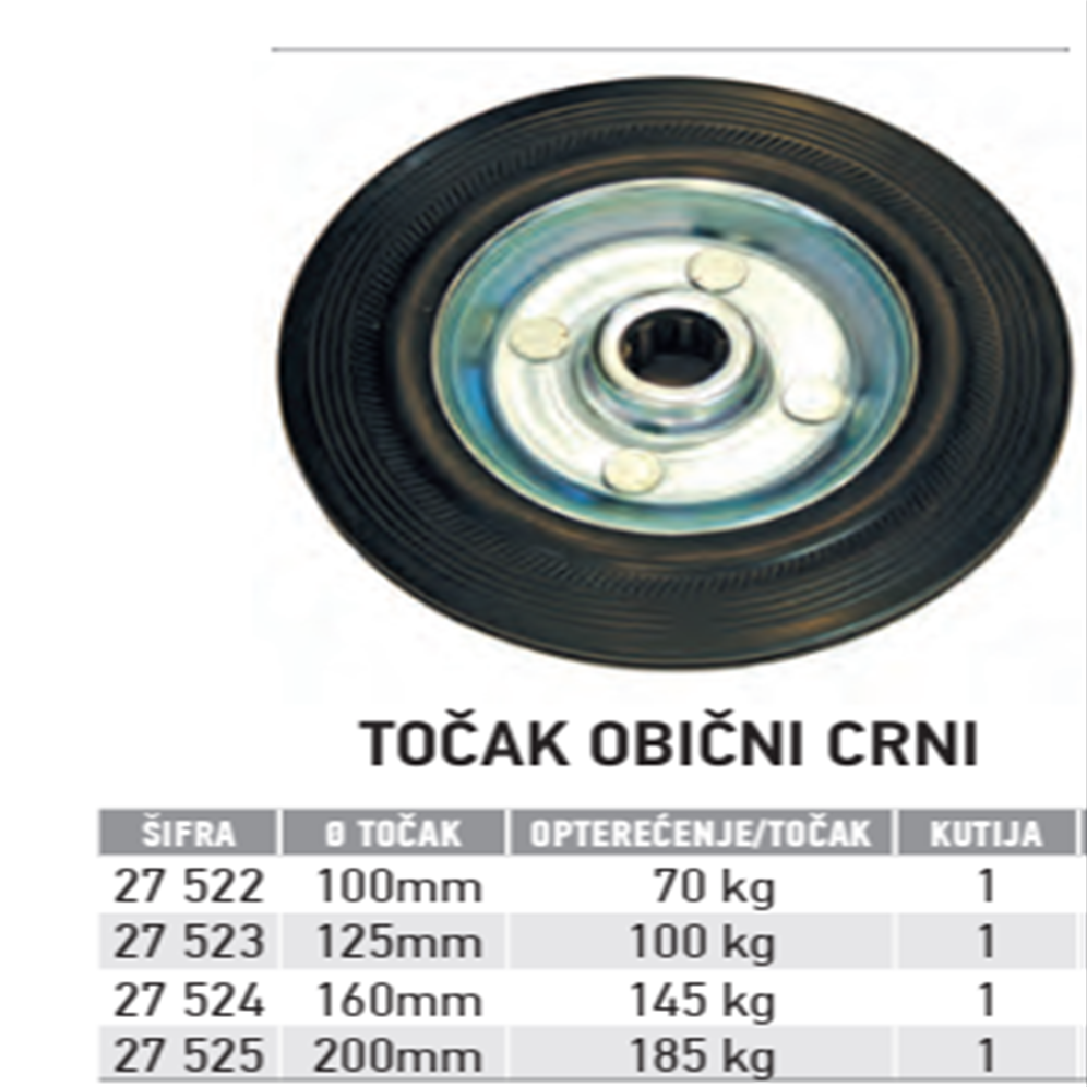 FF TOCAK 200mm CRNI F27525