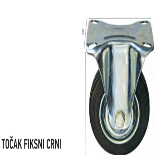 FF TOCAK FIKSNI 100mm CRNI F27537