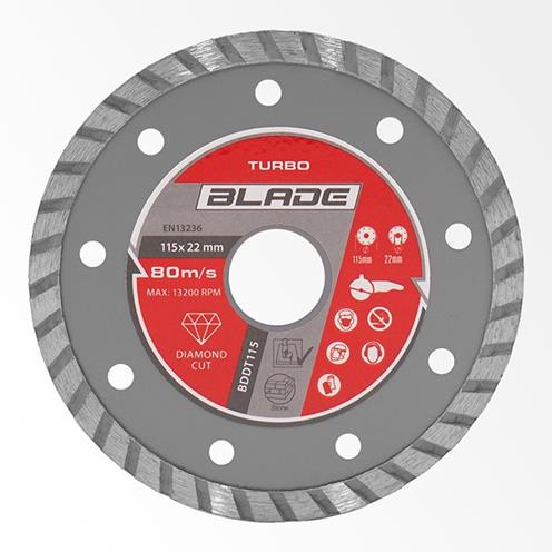 Dijamantski disk za sečenje (Turbo) fi-115 - BLADE BDDT