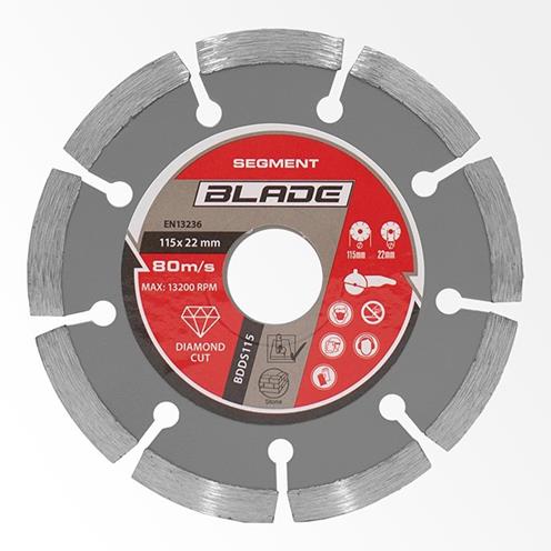 Dijamantski disk za sečenje (Segment) fi-125 - BLADE BDDS
