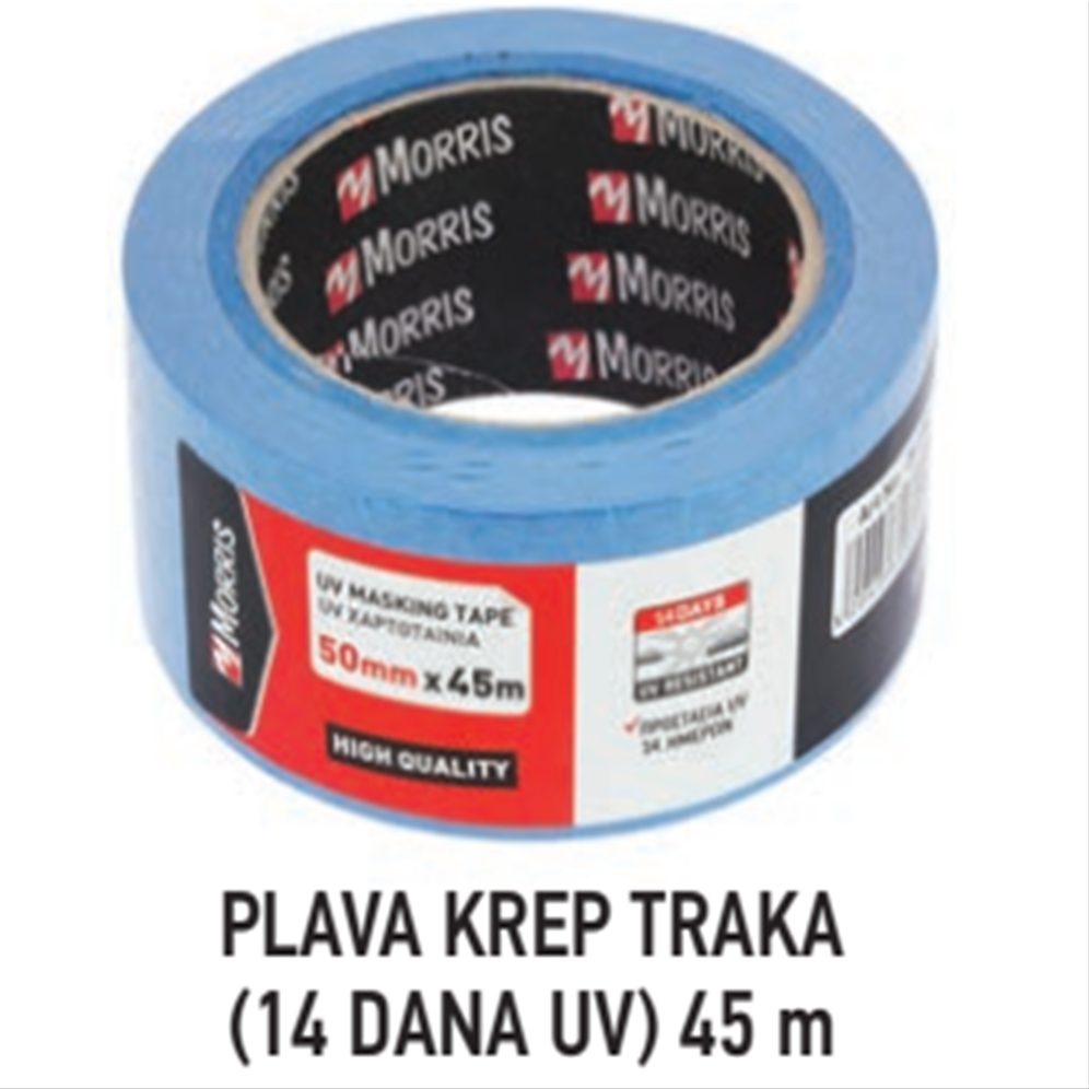 MORIS KREP TRAKA 38mmx45m PLAV M26057