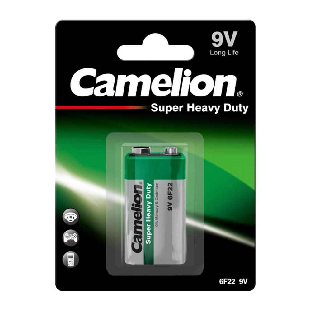 Camelion cink-karbon baterija 9V CAM-6F22/BP1G