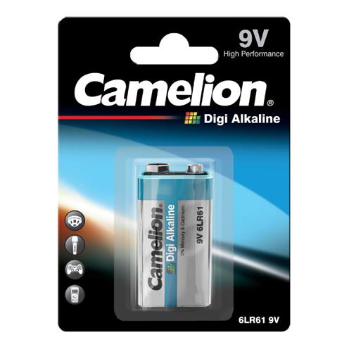 Camelion alkalna baterija 9V CAM-6LR61-DIGI-700/BP1