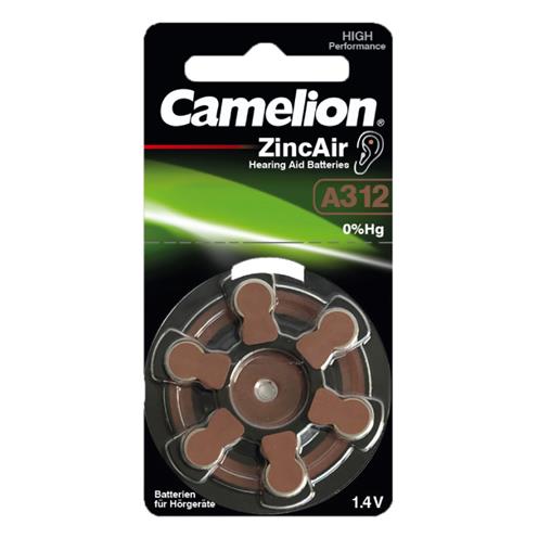 Camelion baterije za slušni aparat CAM-A312/BP6