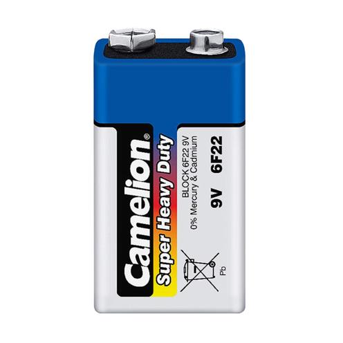 Camelion cink-karbon baterija 9V CAM-CA6F22B/BP1