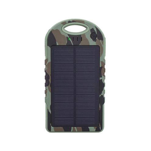 PowerBank baterija/punjač 6000 mAh solarni Camp-L60military