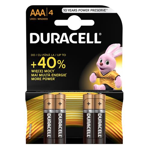 Duracell alkalne baterije AAA DUR-LR03/BP4