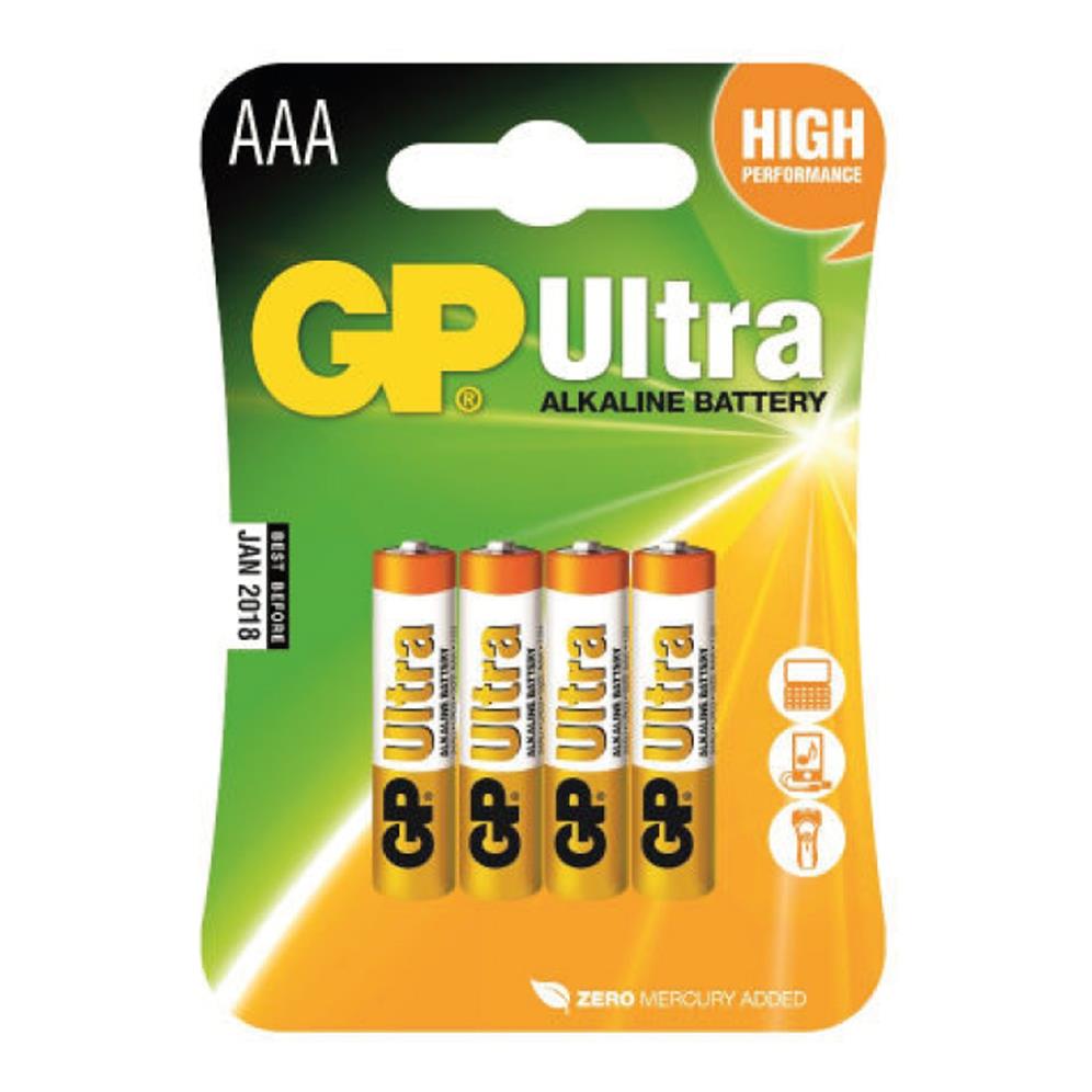 GP alkalne baterije AAA GP-LR03/4BP